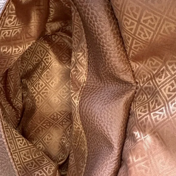 Rare Relic Vintage 1992 Brown Leather Handbag Purse - Adjustable Shoulder Strap - Picture 10 of 16